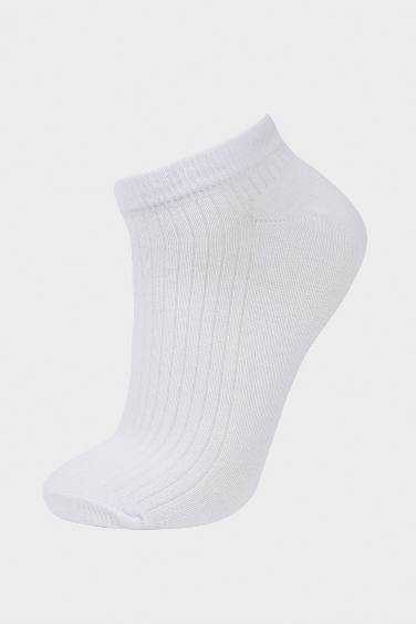 Lot de 5 paires de Chaussettes courtes en coton pour femme