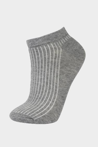 Lot de 5 paires de Chaussettes courtes en coton pour femme