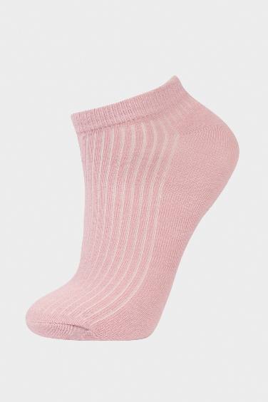 Woman 5 Piece Cotton Ankle Socks
