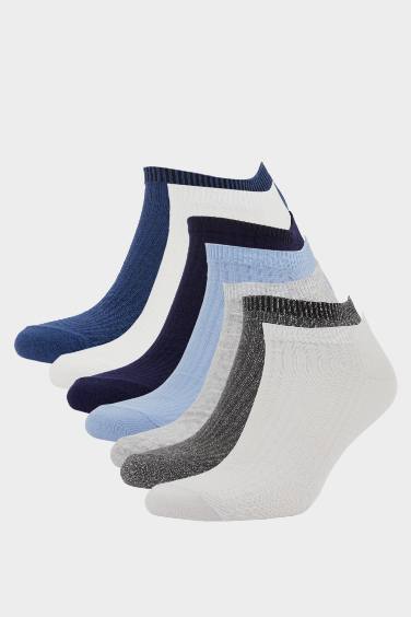 Lot de 7 paires de Chaussettes courtes en coton confort pour femme