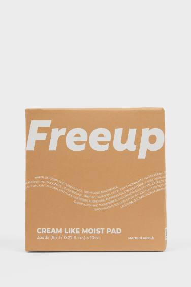 Free Up Cream Like Moist Pad 10'lu Kit 8ml – Yoğun Nemlendirici & Rahatlatıcı Tekli Pedler