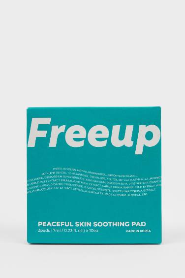 Free Up Peaceful Skin Soothing 10'lu Kit 7ml – Yatıştırıcı & Rahatlatıcı Tekli Cilt Pedleri