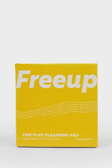 Free Up Fine Play Cleansing Pad 10'lu Kit 8ml – Hassas Temizleyici & Arındırıcı Tekli Pamuk Pedler