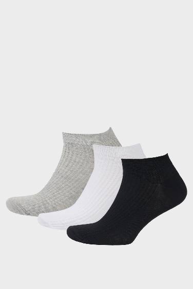 Lot de 3 paires de Chaussettes courtes en coton pour homme
