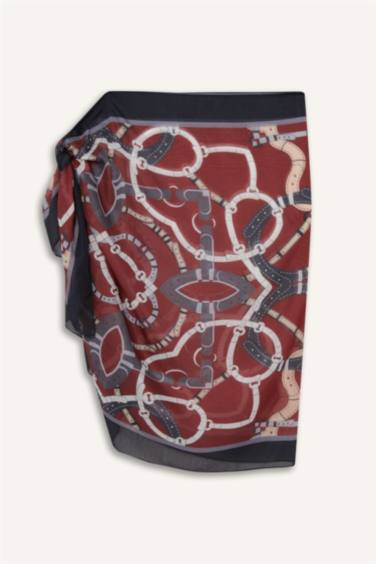 Kadın Desenli Tesettür Şal