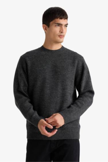 Relax Fit Crew Neck Knitwear Pullover