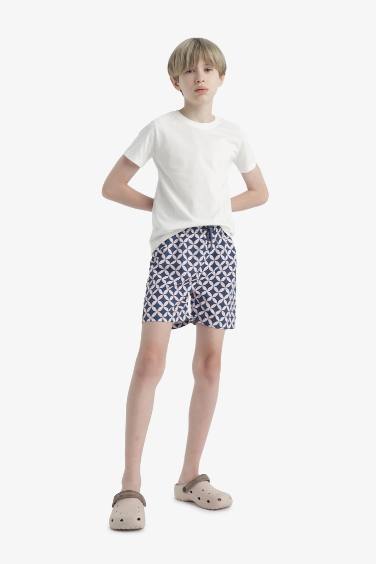 Плавки для мальчиков с принтом