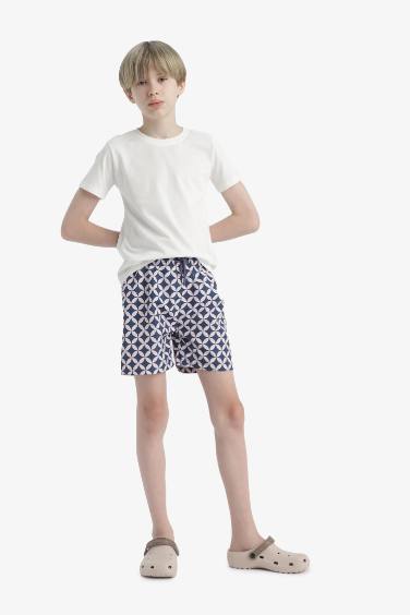 Плавки для мальчиков с принтом