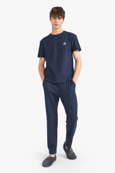Regular Fit Short Sleeve 2 Piece Pyjama Set