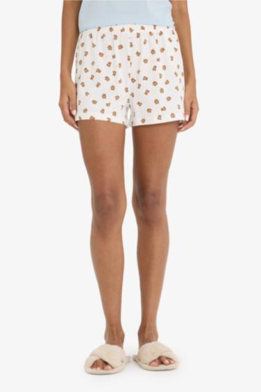 Fall in Love Regular Fit Patterned Shorts Pajama Bottom