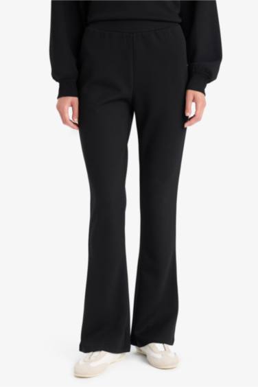 Flare Fit Pocketed Trousers