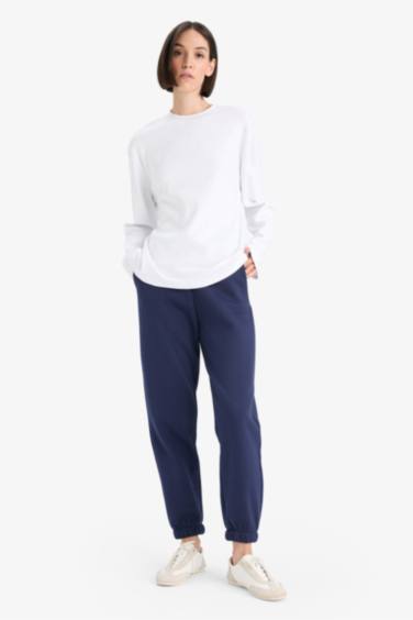 Oversize Fit Crew Neck Long Sleeve T-shirt