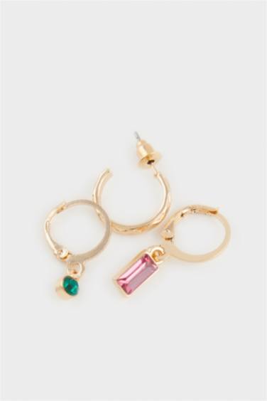 Kadın 6'lı Gold Küpe