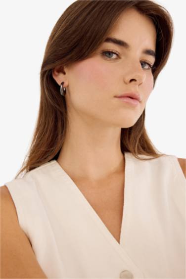 Kadın 3'lü Halka Küpe