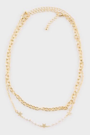 Kadın Zincir Gold Kolye