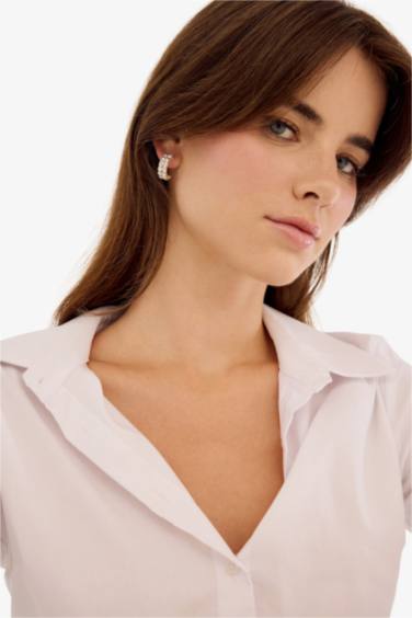 Kadın 6'lı Silver Halka Küpe