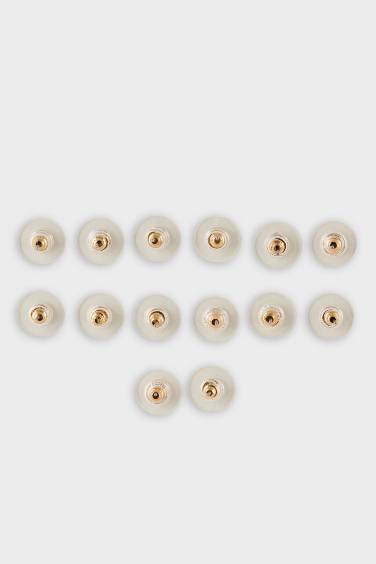 Kadın 9'lu Gold Küpe