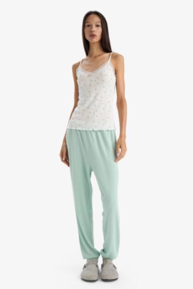 Débardeur en coton imprimé Fall in Love