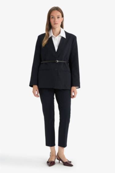 Regular Fit Jacket Collar Blazer
