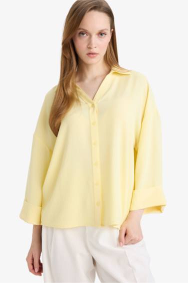 Regular Fit Uzun Kollu Gömlek