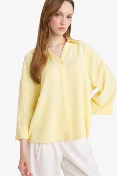 Regular Fit Uzun Kollu Gömlek