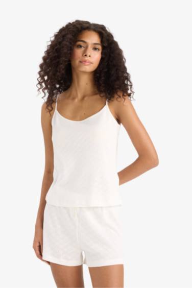 سيت بجامة قصة عادية ردن طويل من Fall in Love - قطعتين