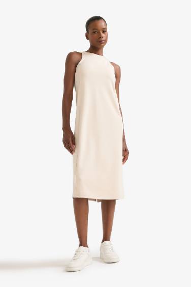 DeFactoFit Modal Sleeveless Midi Dress