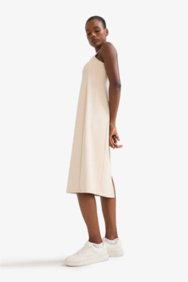 DeFactoFit Modal Sleeveless Midi Dress