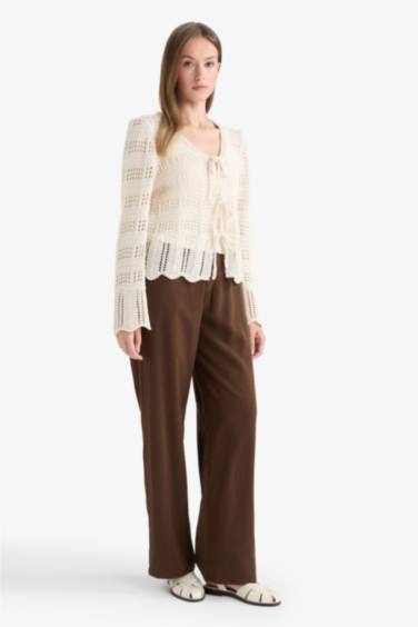 Wide Leg Trousers