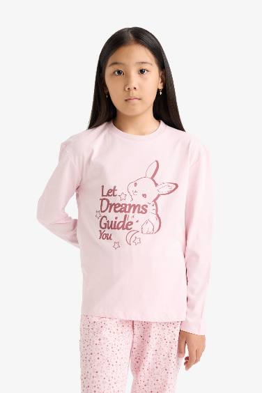 بيجامة قصة عادية من قطعتين