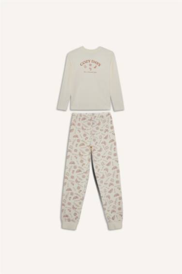 2 piece Regular Fit Knitted Pyjamas