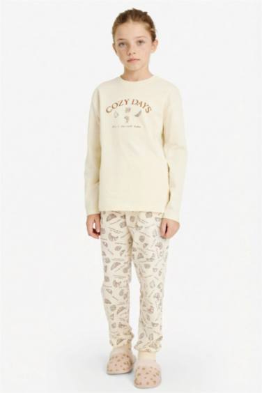 2 piece Regular Fit Knitted Pyjamas