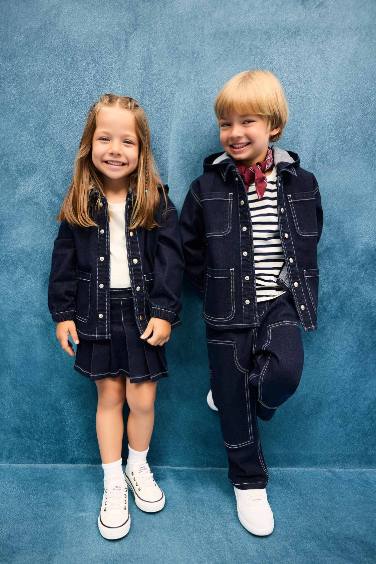 Boy Elastic Waist Jeans