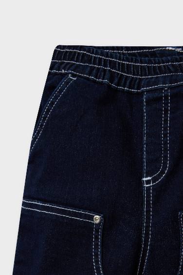 Boy Elastic Waist Jeans