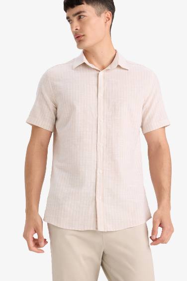 Short Sleeve Cotton Shirt