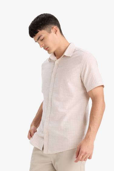 Short Sleeve Cotton Shirt