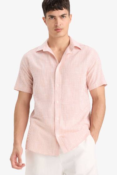 Short Sleeve Cotton Shirt