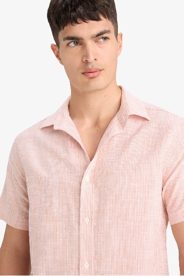 Short Sleeve Cotton Shirt