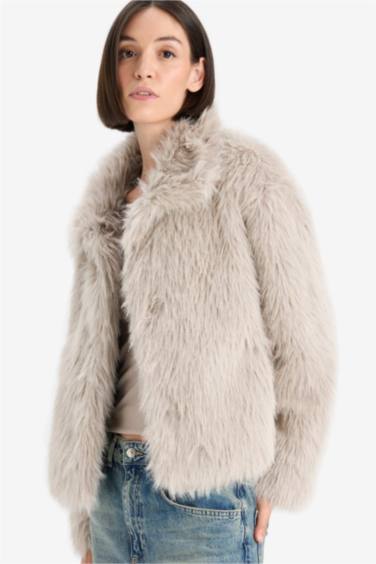 Regular Fit Suni Kürk