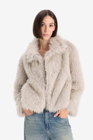 Regular Fit Suni Kürk