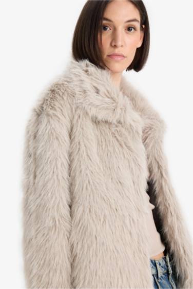 Regular Fit Suni Kürk