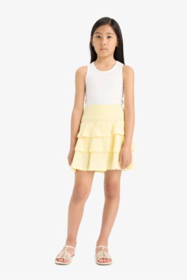 Girl Regular Fit Knitted Skirt
