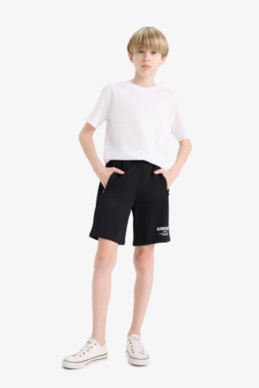 Boy New Regular Fit Sweatshirt Fabric Shorts