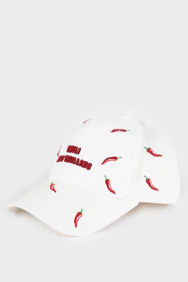 Kadın Pamuklu Cap Şapka