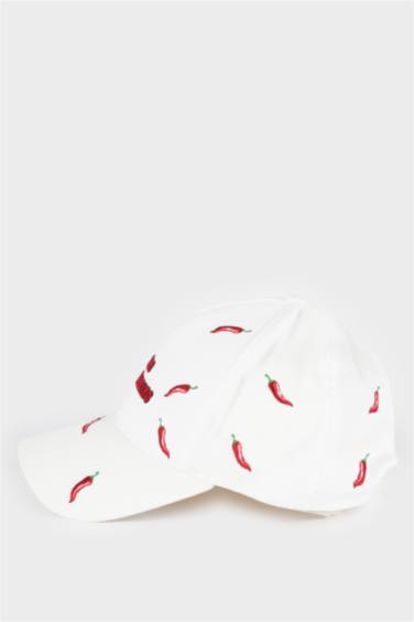 Kadın Pamuklu Cap Şapka