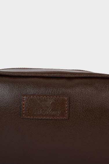 Erkek Suni Deri El Çantası