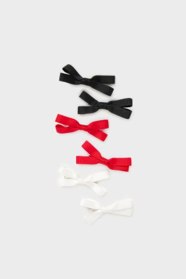 Girl 6 Piece Bow Hair Clips