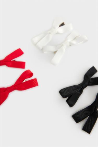 Girl 6 Piece Bow Hair Clips