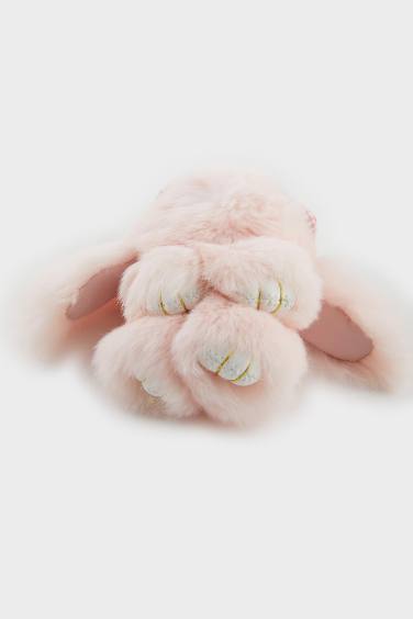 Kadın Pembe Tavşan Charm Anahtarlık