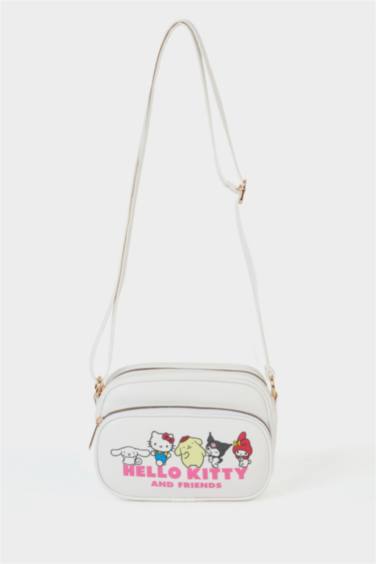 Kız Çocuk Hello Kitty Baskılı Çapraz Çanta